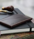Minimalist Luxury Slim Leather Card Wallet KLP-1